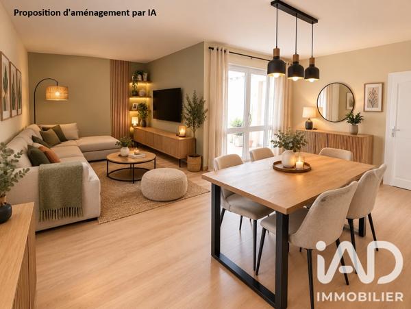 Appartement à vendre 3 pièces 70 m² Lagny-sur-Marne