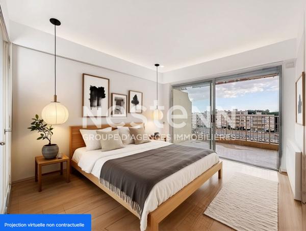 SOUS OFFRE EXCLUSIVITE MANDELIEU 3P dernier étage expo SUD - parking et cave