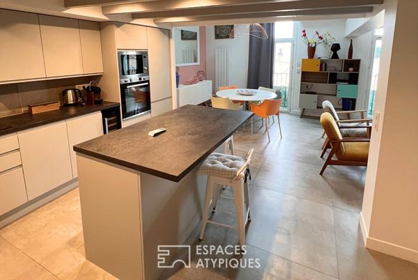 Appartement entièrement rénové proche des Halles