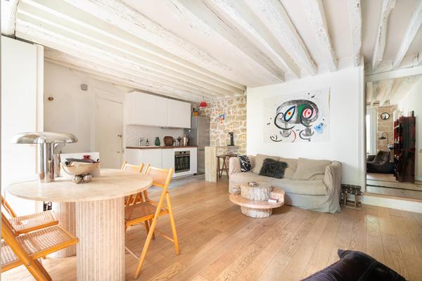 Appartement de caractère avec jardin au pied du Canal St Martin