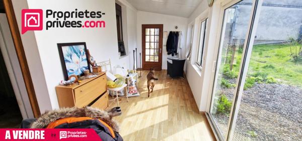Maison 3 pièces - 2 chambres  - 71 m²  - véranda -  garage - dépendance  sur terrain de 1276 m²
