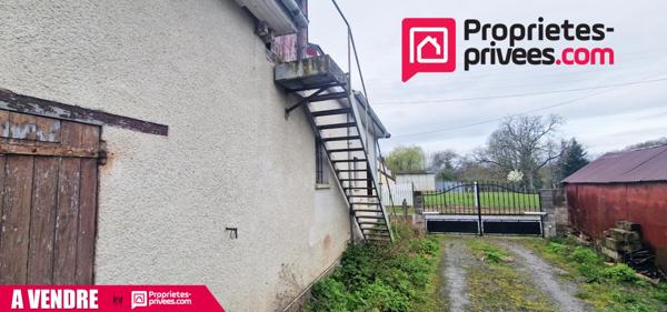 Maison 3 pièces - 2 chambres  - 71 m²  - véranda -  garage - dépendance  sur terrain de 1276 m²