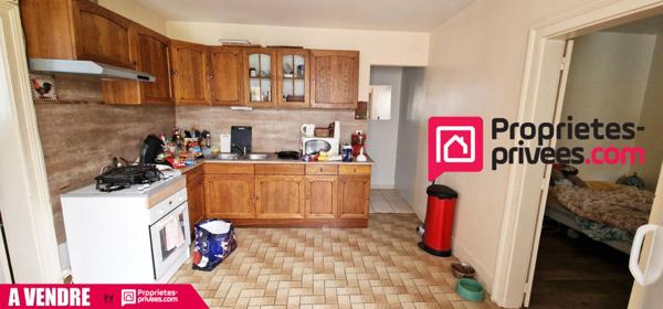 Maison 3 pièces - 2 chambres  - 71 m²  - véranda -  garage - dépendance  sur terrain de 1276 m²