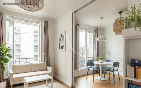 Appartement Paris 13ème -3 pièce(s) 51 m2