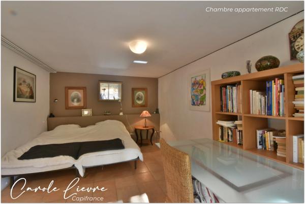 Maison 192 m² habitable - grand jardin - piscine - appartement indépendant