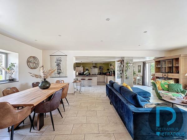 Ferme de 187m² avec 5 chambres, piscine, nombreuses dépendances (141m²) - Parc de 9040m²