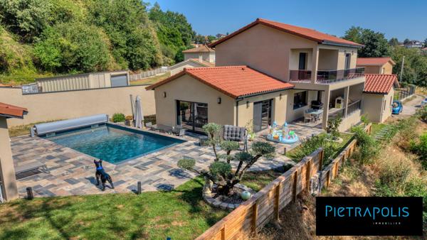 Villa contemporaine avec pisicne