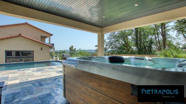 Villa contemporaine avec pisicne