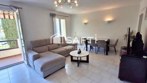Appartement traversant 70 m² avec balcon à Fabregas