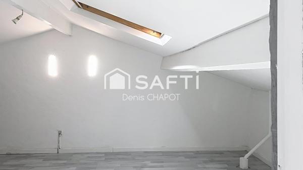 Appart atypique style duplex