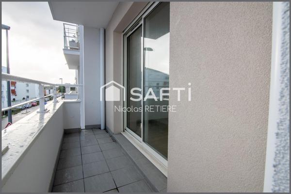 Orvault T2 de 44m2 grand balcon et garage