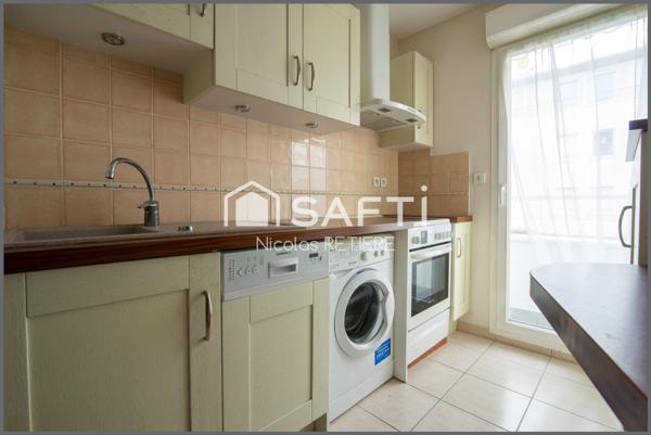 Orvault T2 de 44m2 grand balcon et garage