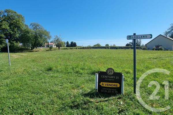 Terrain à vendre  1824 m2 MONTBOZON - 70