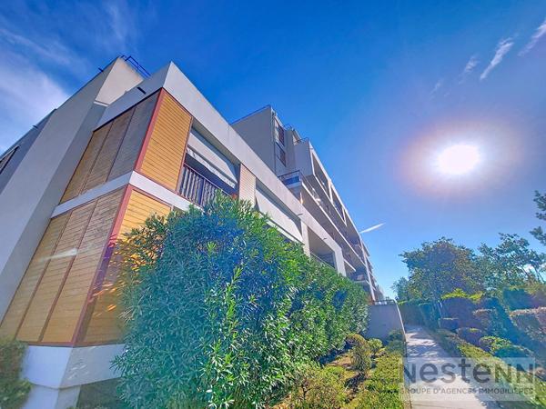 Appartement T3 - 2 Chambres - 66,12 m²- DERNIER ETAGE - 2 balcons - 1 garage box + 1 place ext - Résidence Les Jardins de Montolivet 13013