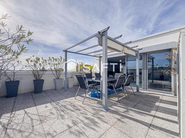 Appartement de type 5, dernier étage, 2 places de parking