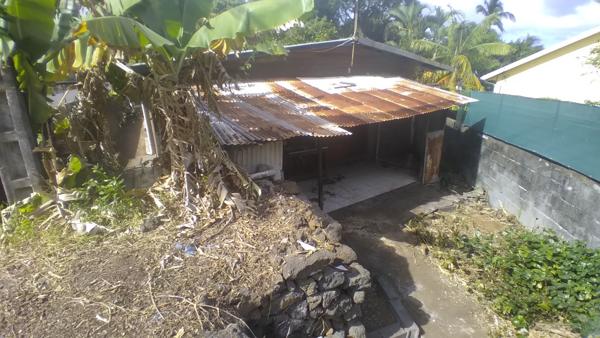 Chalet F4 de 100 m² à rénover ou détruire sur terrain de 477 m² à "Manapany-Les-Bains" (97480) SAINT JOSEPH