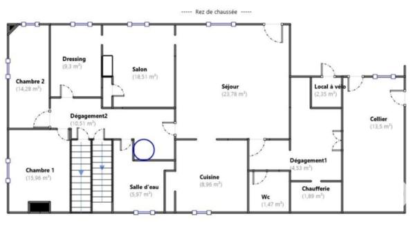 Location maison 5 pièces 116 m² Saint-Étienne-au-Temple
