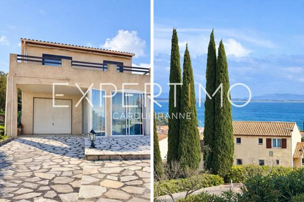 Carqueiranne (83320) Villa avec Vue Mer à Carqueiranne – Proche Plages et Port