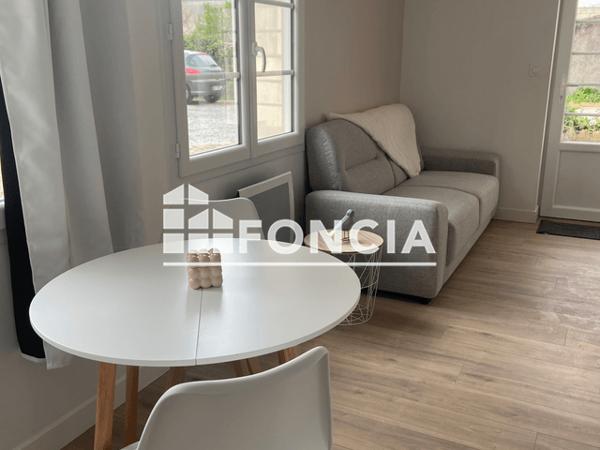 Location Studio meublé 22.78 m² - Niort 79000