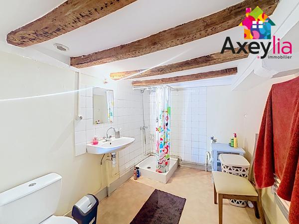 A VENDRE- MARCIGNY CENTRE- MAISON DE VILLE AVEC TERRAIN-