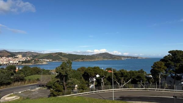 BANYULS SUR MER, APPARTEMENT T2 AVEC PLACE DE PARKING  ET TERASSE VUE LA MER
