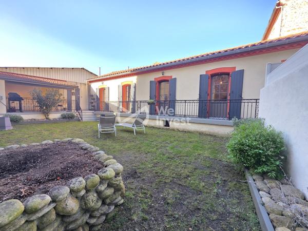 Maison complètement rénovée avec jardin au centre de Pamiers