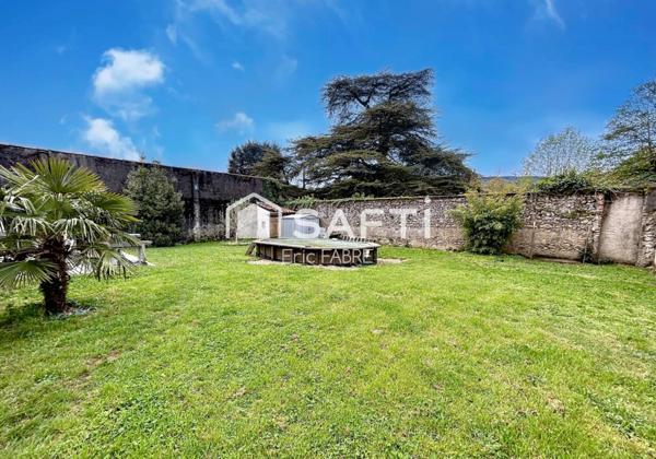 Maison 4 chambres plain-pied jardin garage piscine