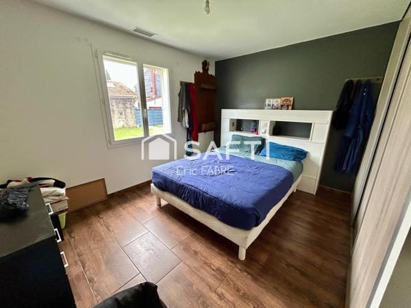 Maison 4 chambres plain-pied jardin garage piscine