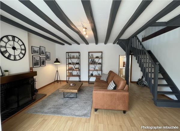 CHANÇAY - Ensemble immobilier rare : deux maisons + dépendance + terrain