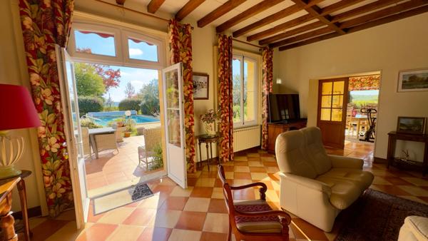 Maison de charme, véritable oasis de calme au coeur des vignes