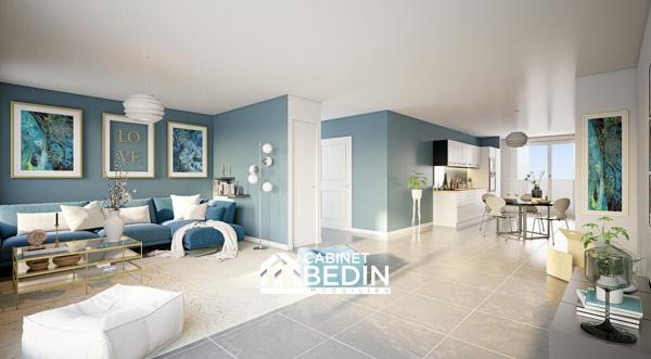 Achat Appartement 4 pièces Bordeaux 3 chambres