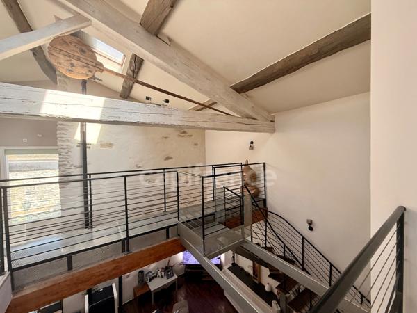 Loft exceptionnel 170m2 habitables 4 chambres, 1 garage et jardin à 20km de Carcassonne