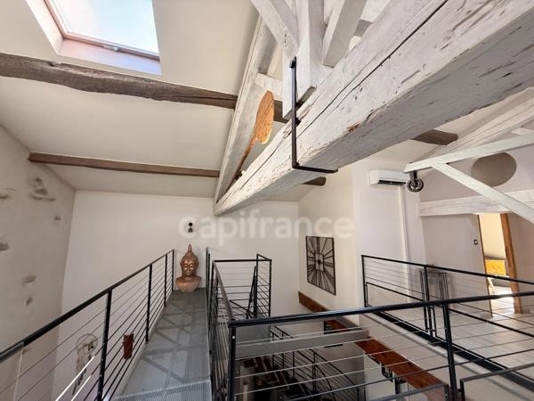 Loft exceptionnel 170m2 habitables 4 chambres, 1 garage et jardin à 20km de Carcassonne