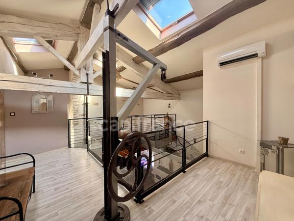 Loft exceptionnel 170m2 habitables 4 chambres, 1 garage et jardin à 20km de Carcassonne