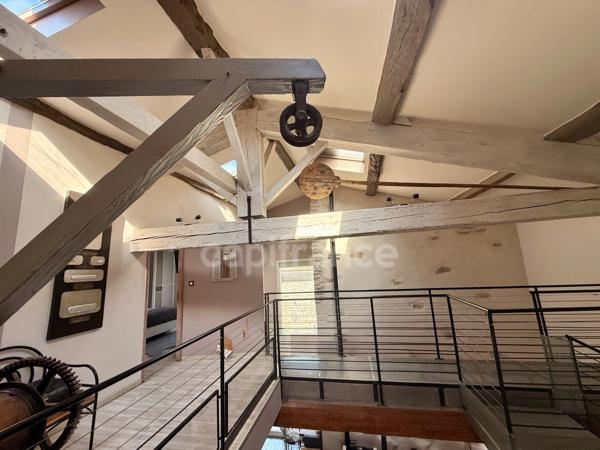 Loft exceptionnel 170m2 habitables 4 chambres, 1 garage et jardin à 20km de Carcassonne