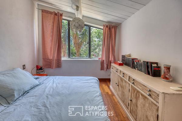 Loft en duplex avec patio