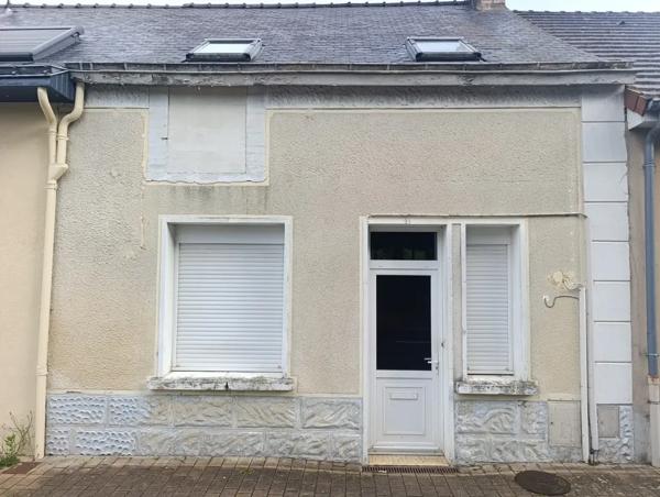 Maison de village, terrain