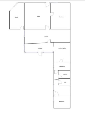 Maison avec jardin et 2 garages