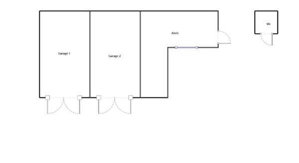 Maison avec jardin et 2 garages