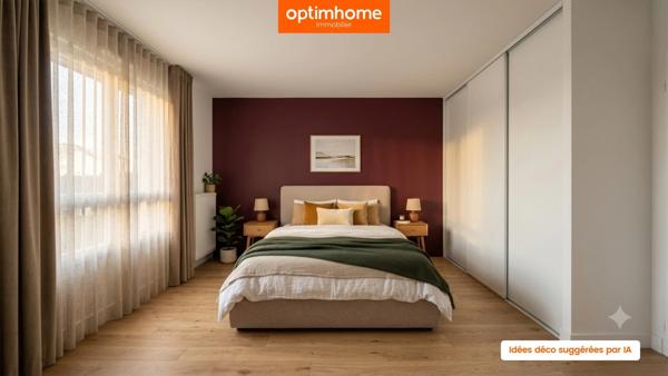 Appartement 2 chambres - LORIENT Merville (56100) - 65 m² - Garage privatif