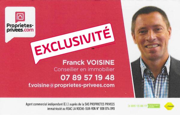 A Vendre Les Herbiers centre ville en Exclusivité, Plateau viabilisé de 26 m2 environ à aménager