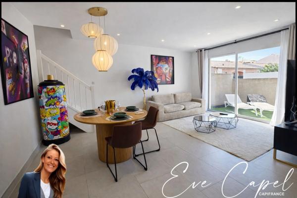 Maison à vendre 4 pièces LE GRAU D'AGDE (34), Villa entièrement rénovée, 3 chambres + Garage