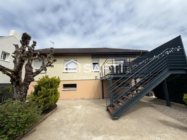 Maison sur sous sol intégral, 3 chambres.