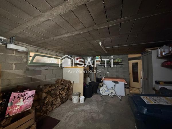 Maison sur sous sol intégral, 3 chambres.