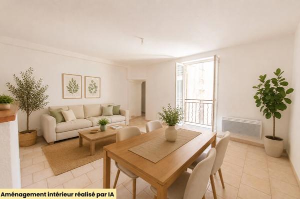 CLERMONT-L’HÉRAULT (34800) – APPARTEMENT 3 PIÈCES – 2 CHAMBRES – SÉJOUR 25M² – EXPOSITION OUEST – DPE B