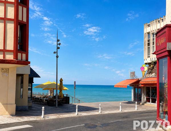 VUE MER FACE AU PLAT GOUSSET - Appartement 55m² avec ascenseur GRANVILLE