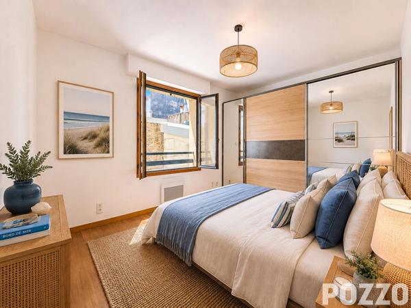 VUE MER FACE AU PLAT GOUSSET - Appartement 55m² avec ascenseur GRANVILLE