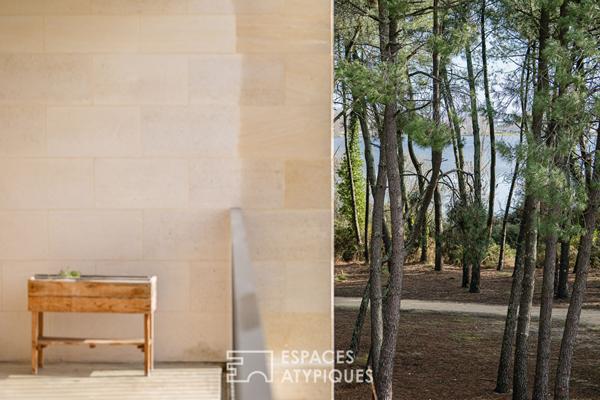 Appartement récent avec terrasse et vue sur le lac