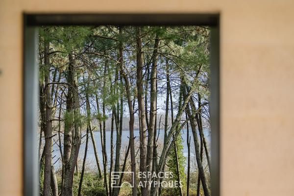 Appartement récent avec terrasse et vue sur le lac