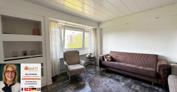 Appartement 4 pièces de 84 m² avec ascenseur – Saint-Louis centre